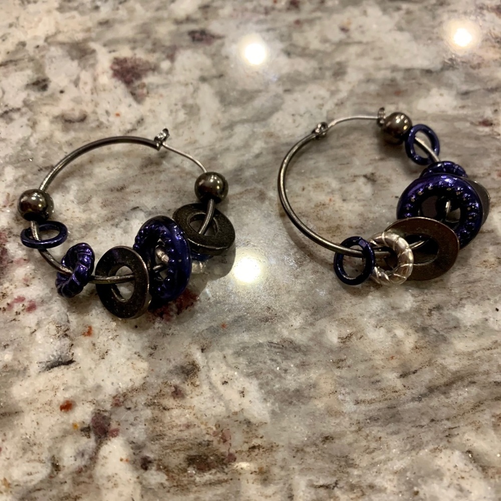 Hoop Dangle Earrings